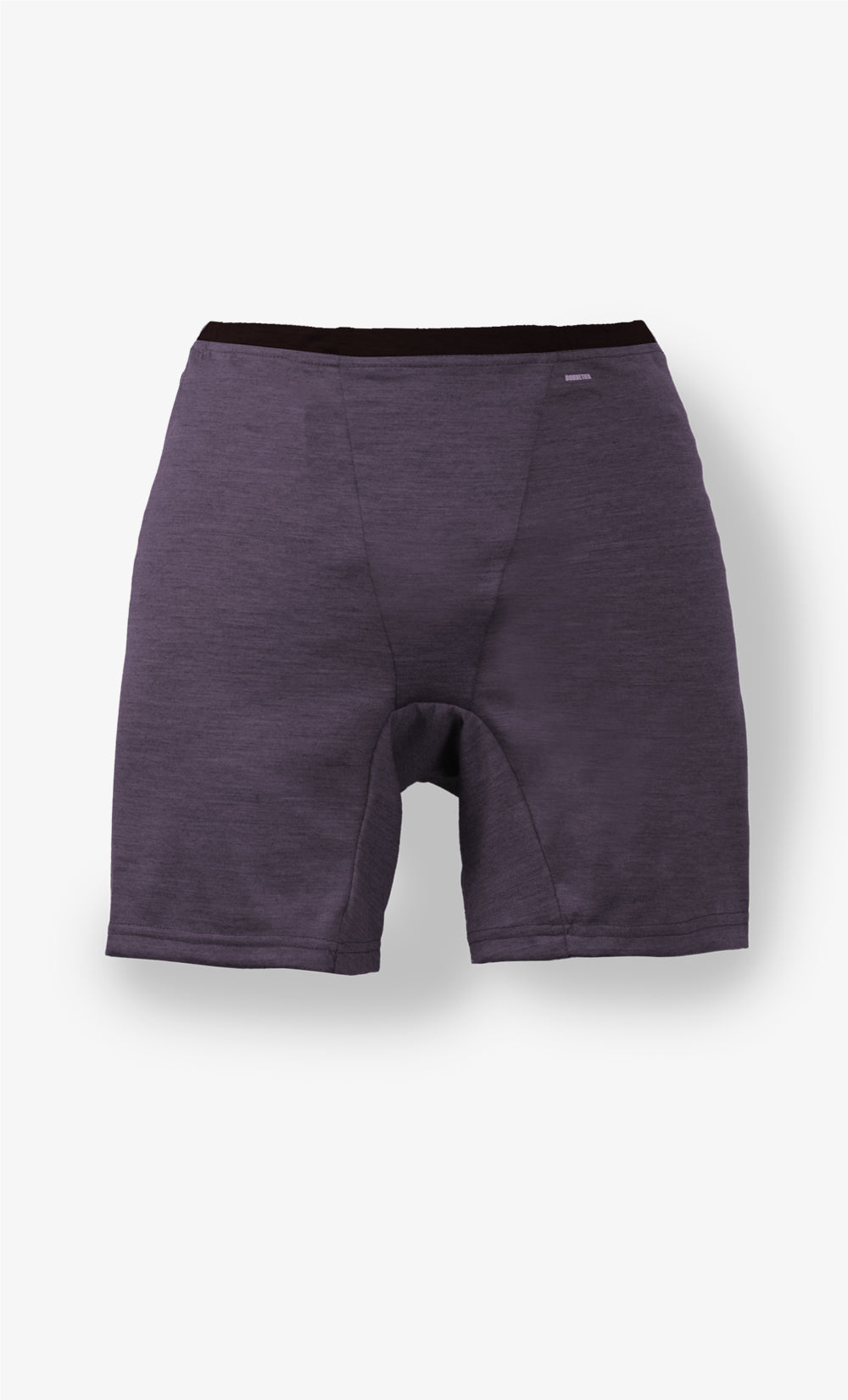Sous-vêtement long femme en laine mérinos aubergine BONNETIER 
