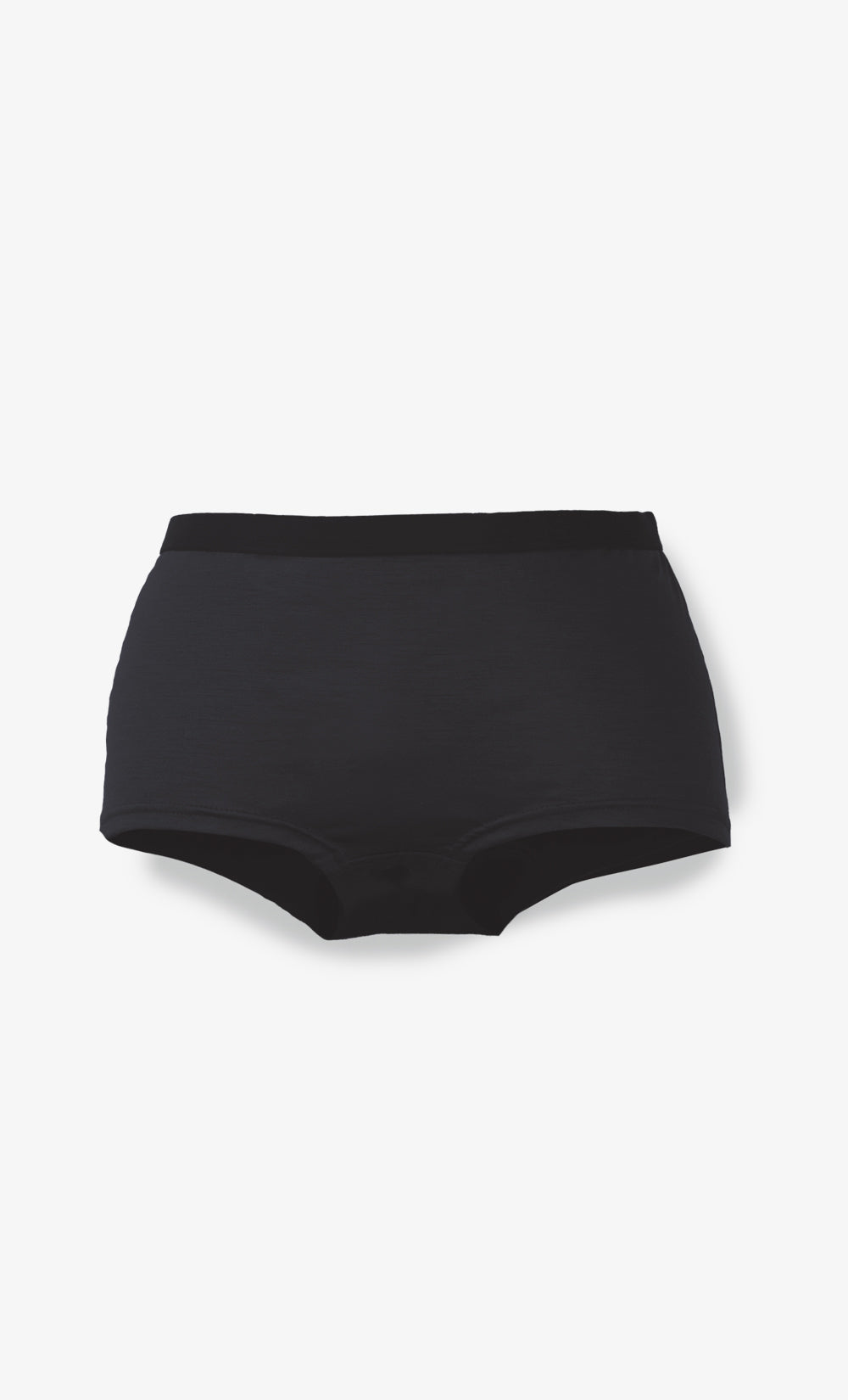 Women's Merino Stretchwool™ Boyshort Underwear - Black
