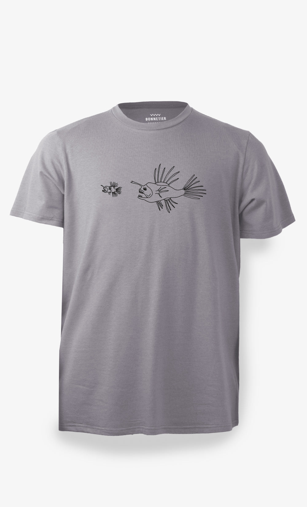 T-Shirt Homme Taupe - Prédateur