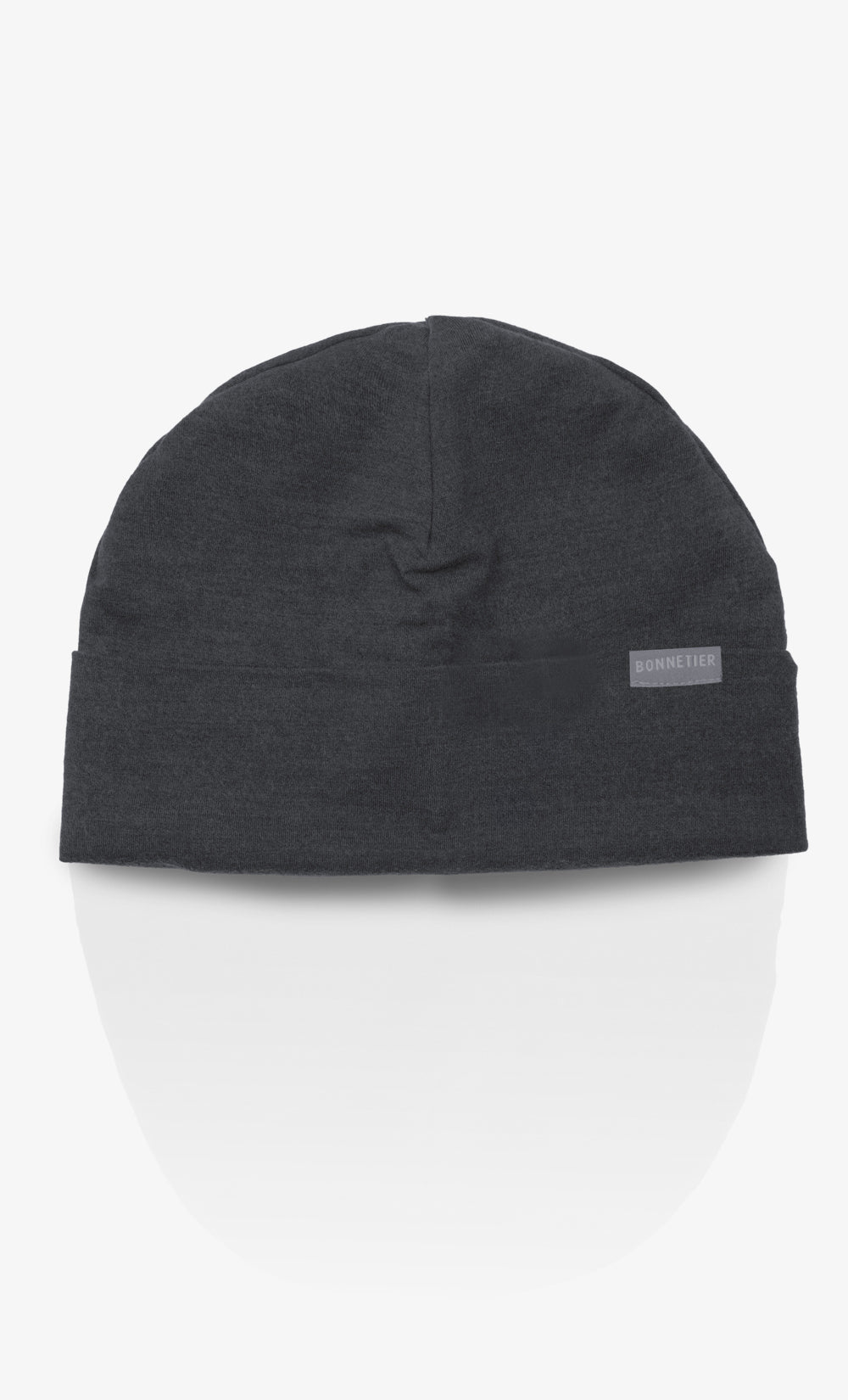 Toundra Merino Beanie - Heather Black