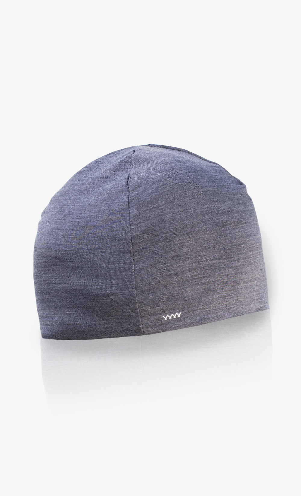 Beanie 100% Mérinos Double Gris chiné