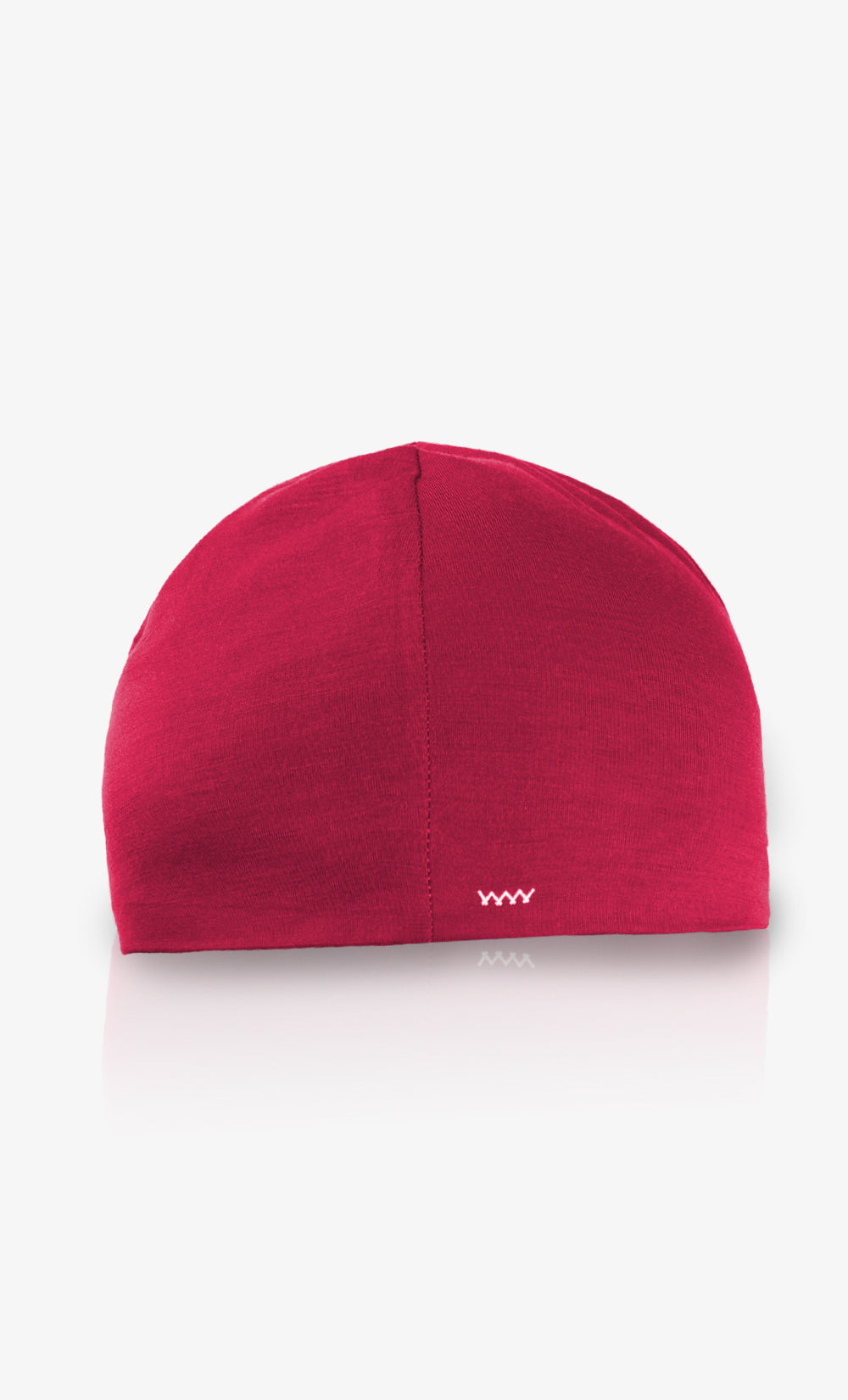 Beanie 100% Mérinos Double - Cerise