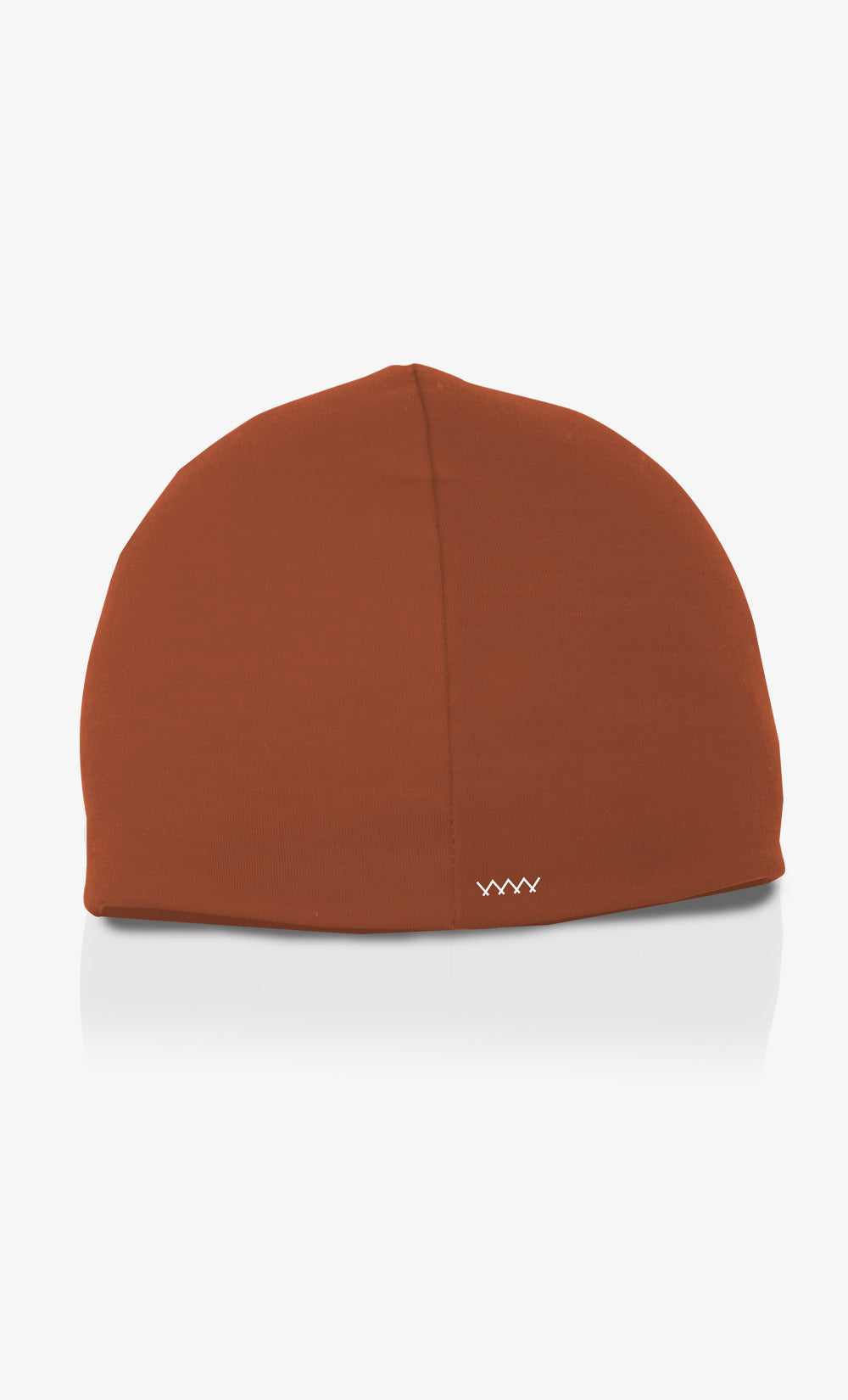 Beanie 100% Mérinos Double Orange-Brulé