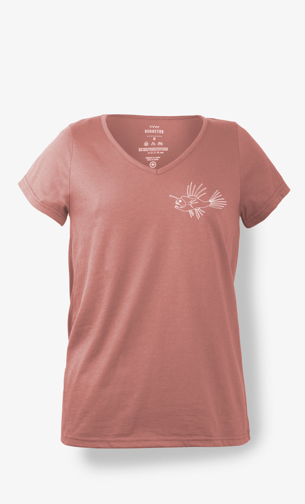 T-shirt Femme Pêche- Poisson Licorne